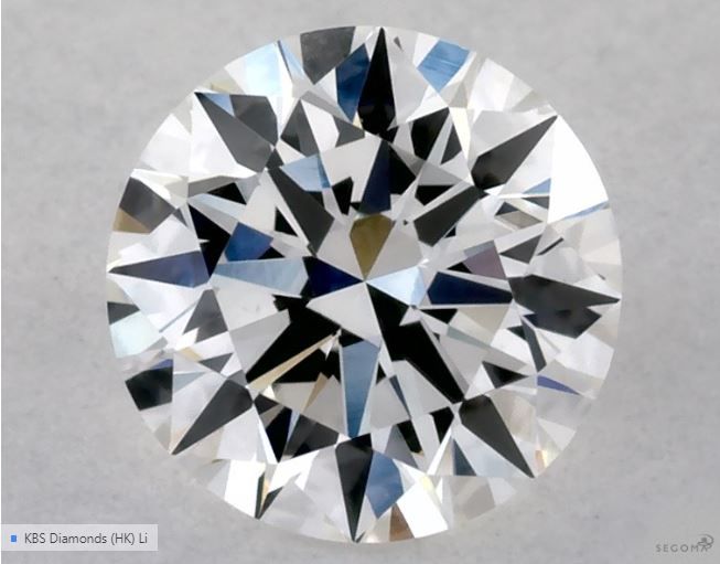 0.57 ct Round diamond