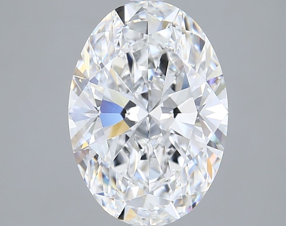 4.10 ct. oval Lab Grown Diamond front image