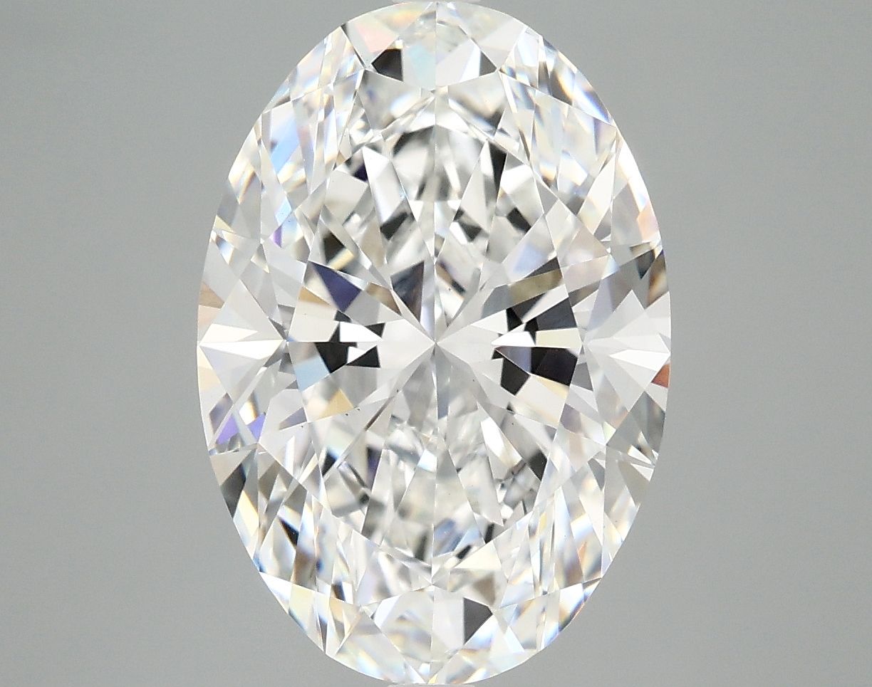 5.04 ct. oval Lab Grown Diamond front image