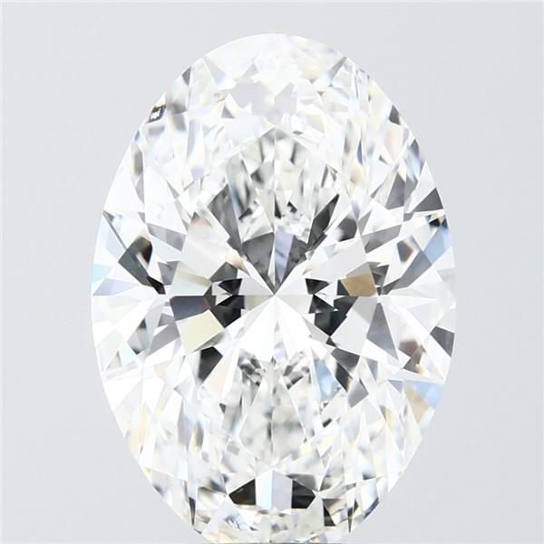 6.03 ct. oval Lab Grown Diamond front image