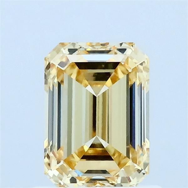 1.01 CT Fancy Yellow EMERALD