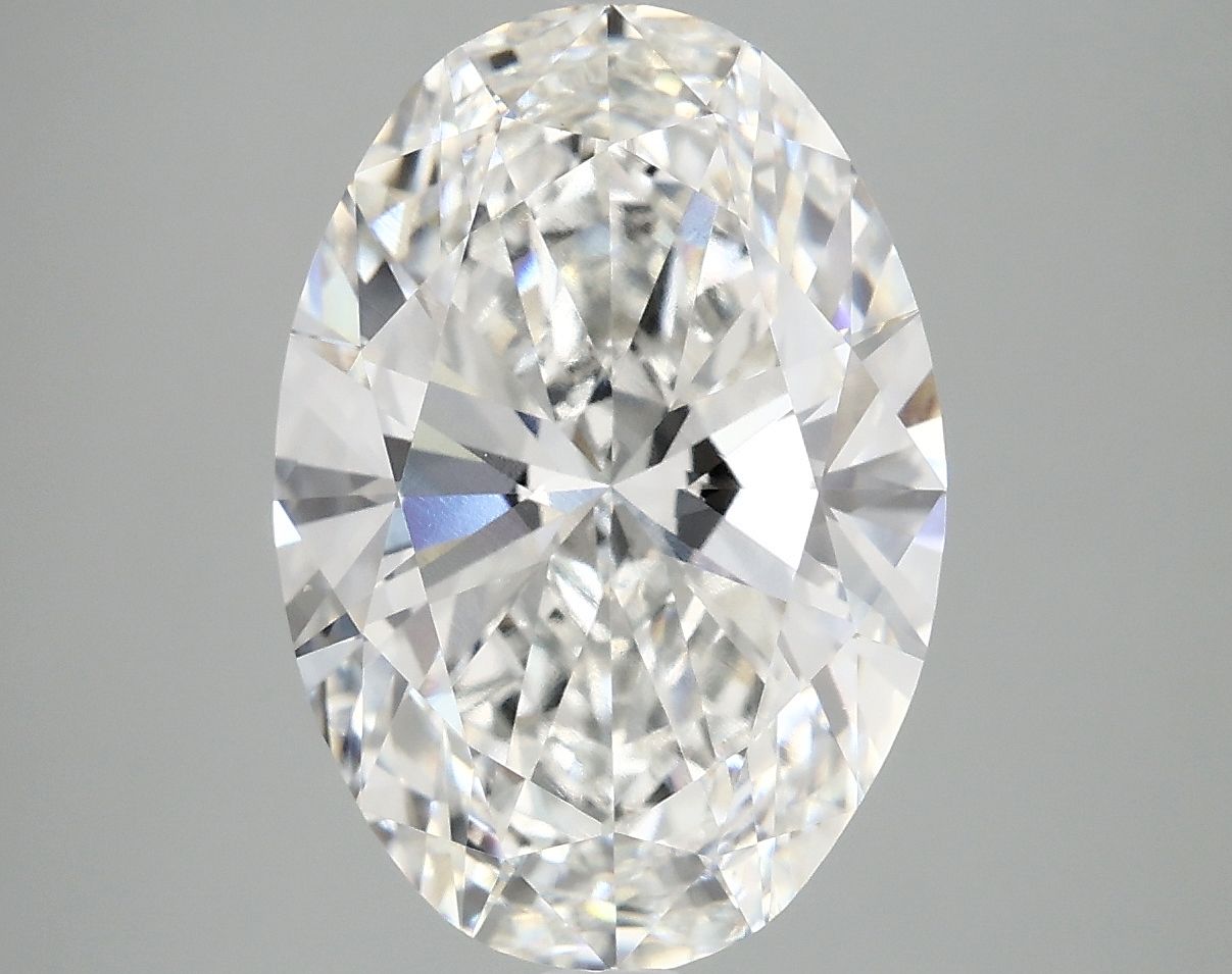 4.91 ct. oval Lab Grown Diamond front image