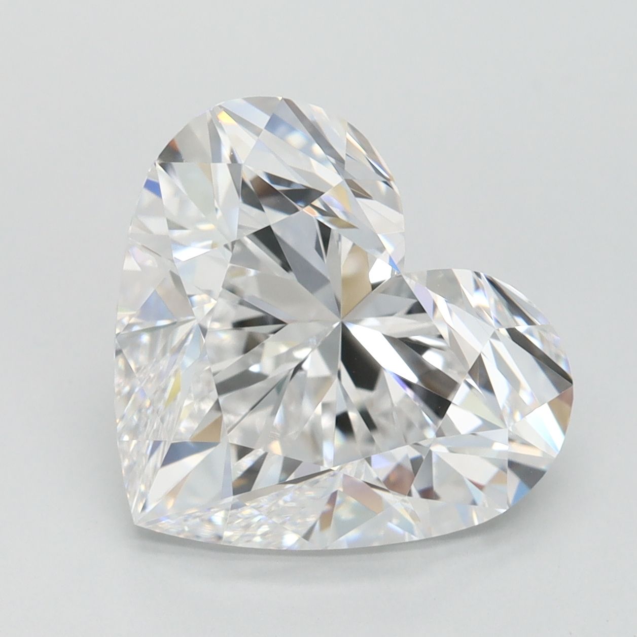 4.66 ct. heart Lab Grown Diamond front image