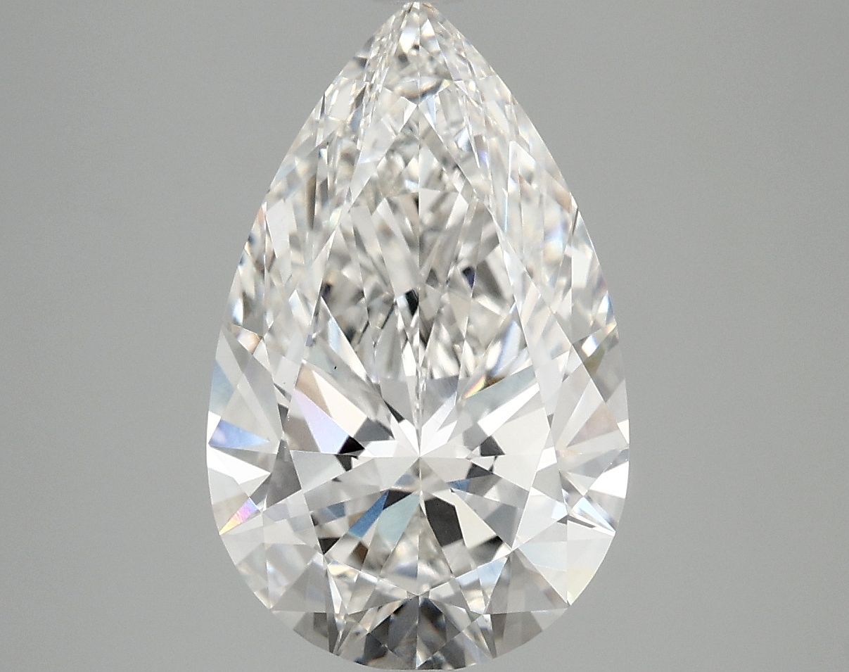 3.88 ct. pear Lab Grown Diamond front image