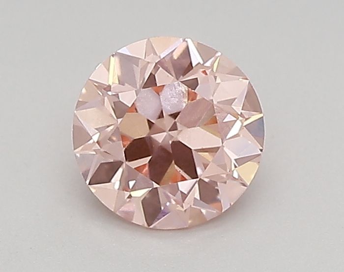 0.63 CT Fancy Vivid Pink OLD EUROPEAN CUT