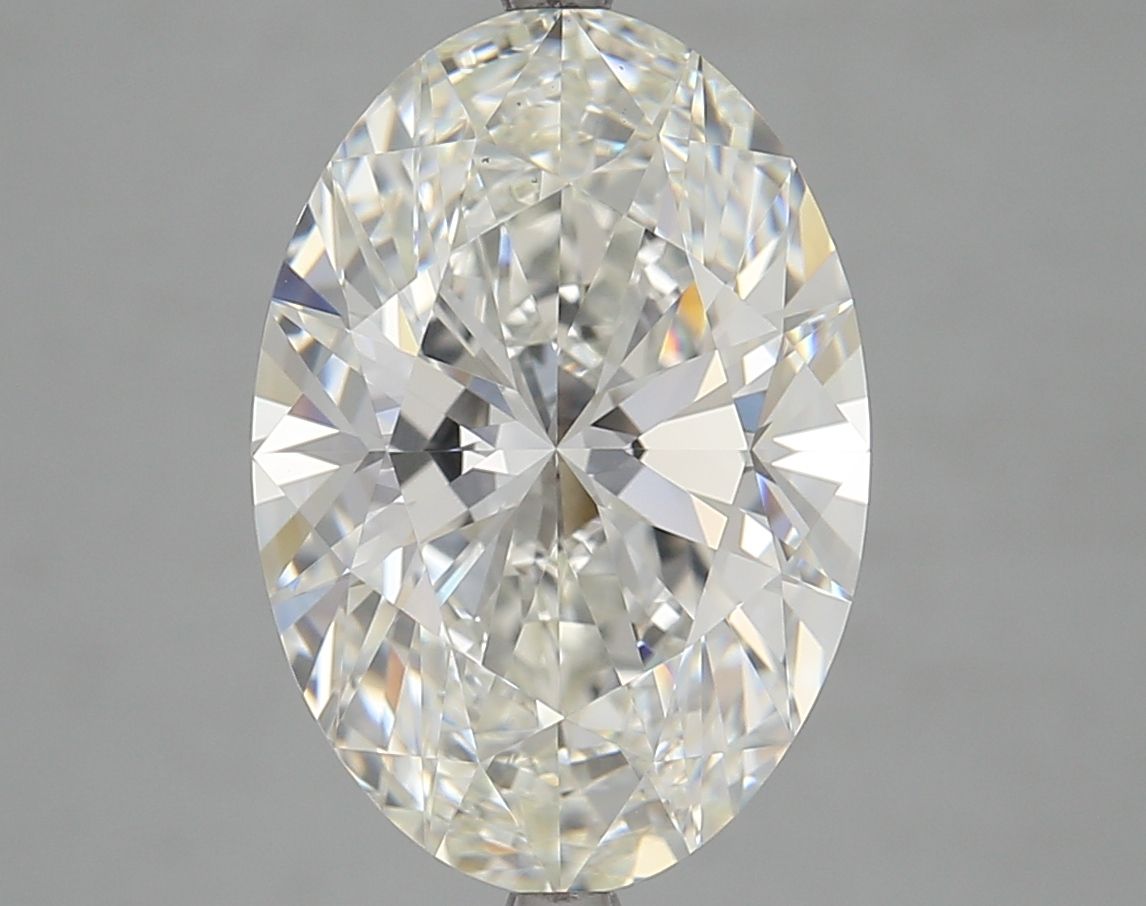 5.72 ct. oval Lab Grown Diamond front image