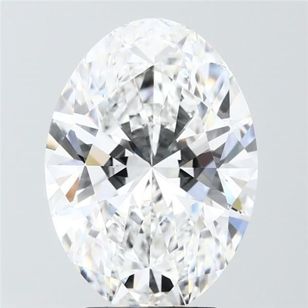 4.08 ct. oval Lab Grown Diamond front image