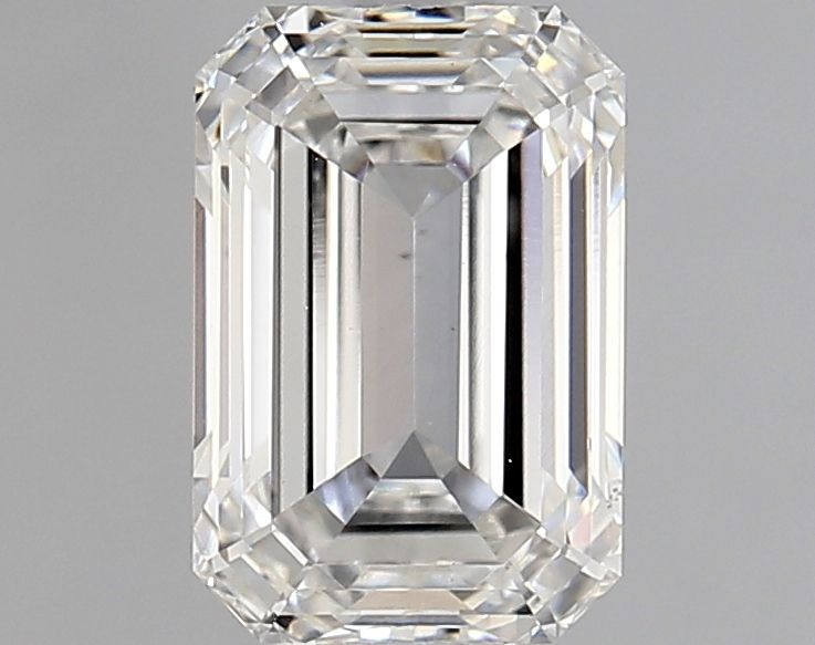 1.64 ct. emerald Lab Grown Diamond front image
