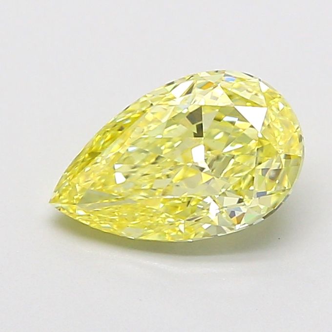 1.23 CT Fancy Intense Yellow PEAR