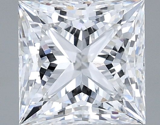 1.55 ct. princess Lab Grown Diamond front image
