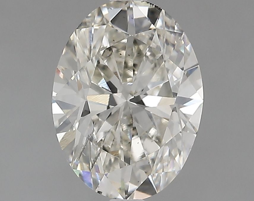 2.01 ct. oval Lab Grown Diamond front image