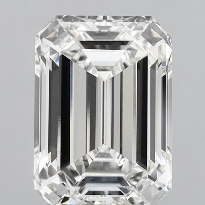 2.56 ct. emerald Lab Grown Diamond front image