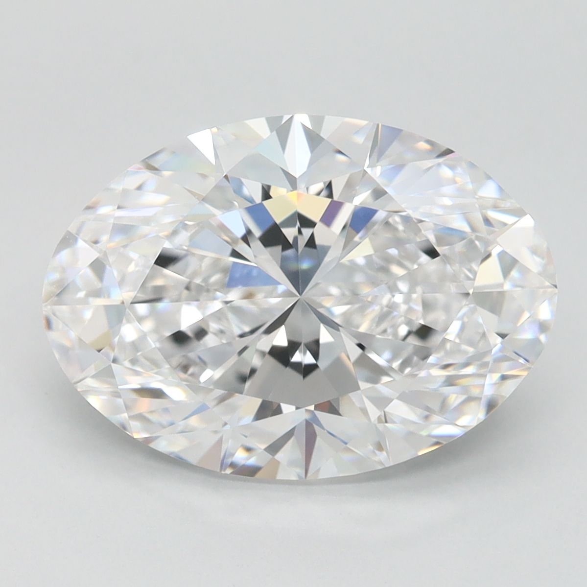 3.91 ct. oval Lab Grown Diamond front image