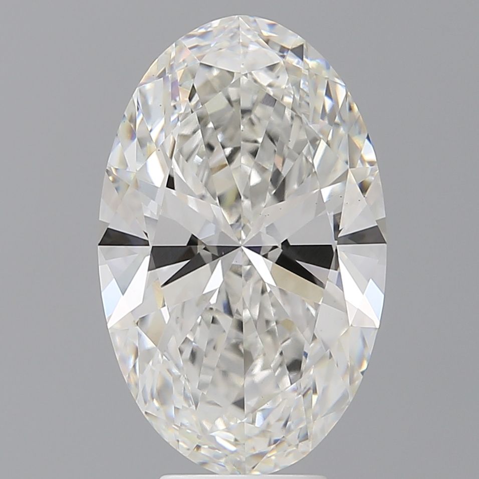 6.50 ct. oval Lab Grown Diamond front image