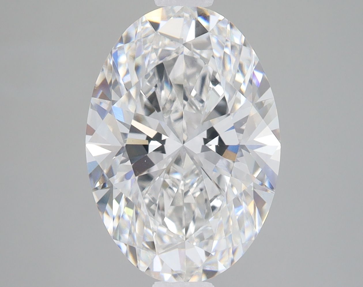 3.77 ct. oval Lab Grown Diamond front image