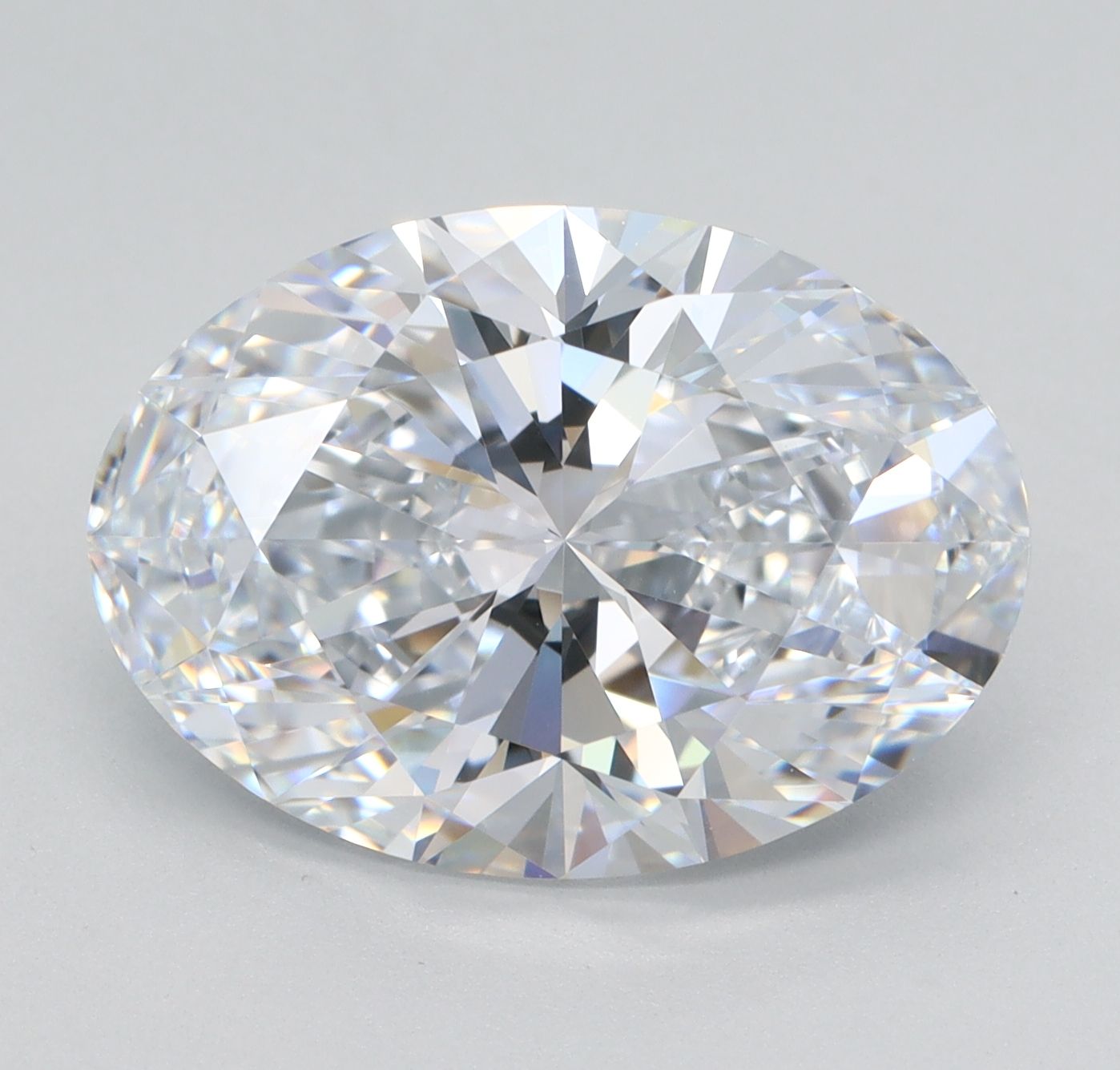 5.07 ct. oval Lab Grown Diamond front image
