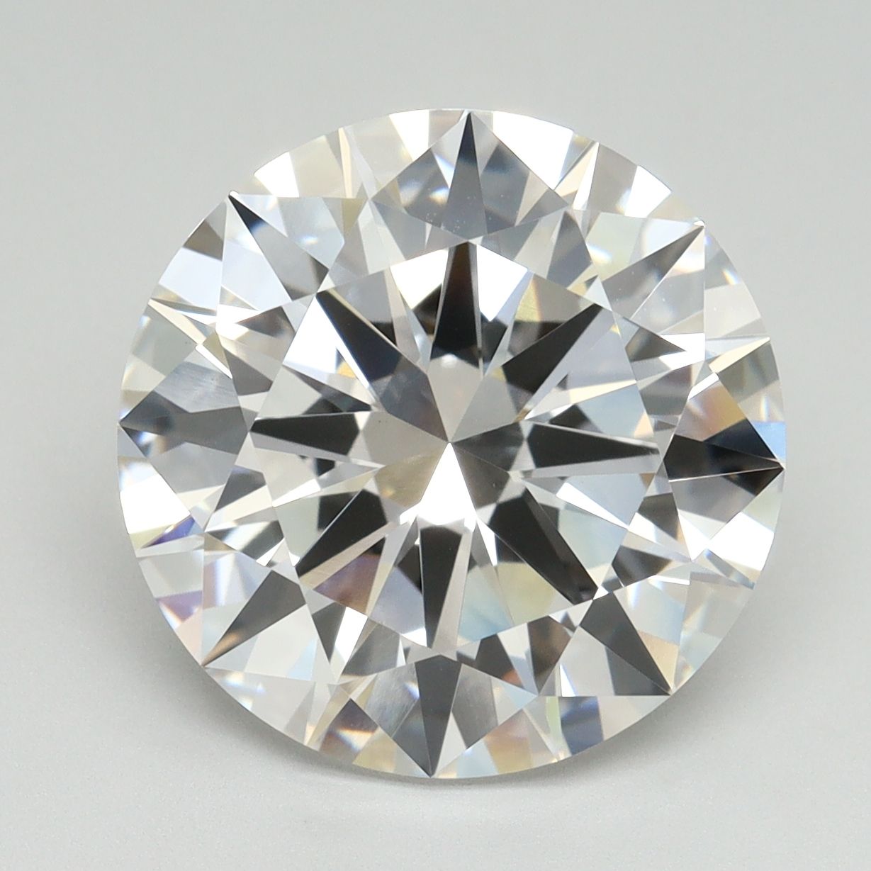 7.02 ct. round Lab Grown Diamond front image