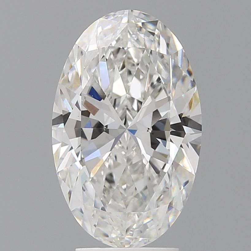 4.04 ct. oval Lab Grown Diamond front image