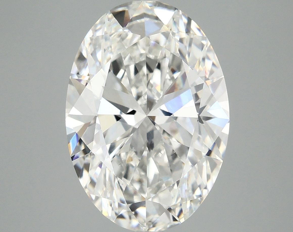 5.03 ct. oval Lab Grown Diamond front image
