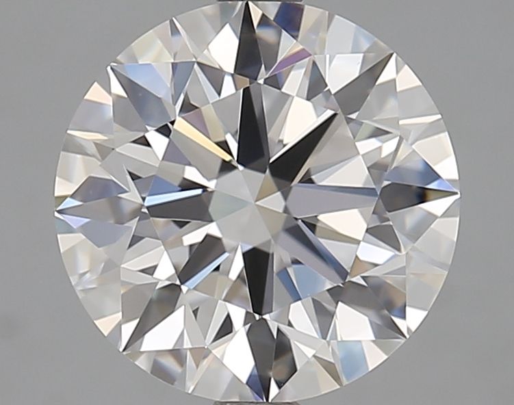 Diamant Rond 3.41 ct - Couleur D - Pureté VVS1
