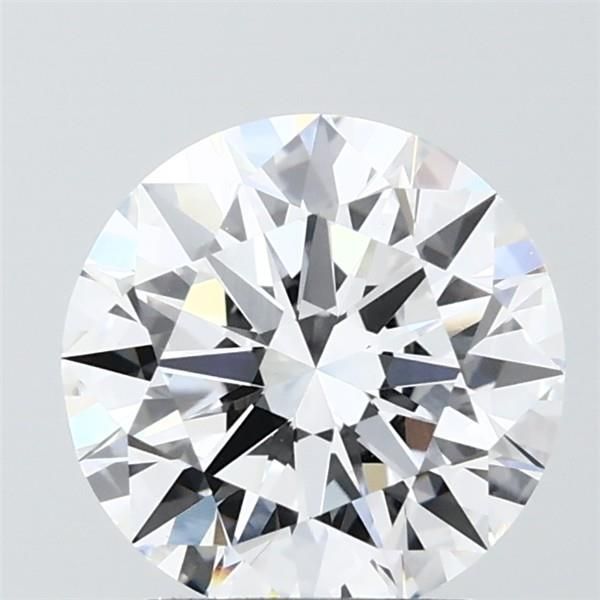 2.50 ct. round Lab Grown Diamond front image