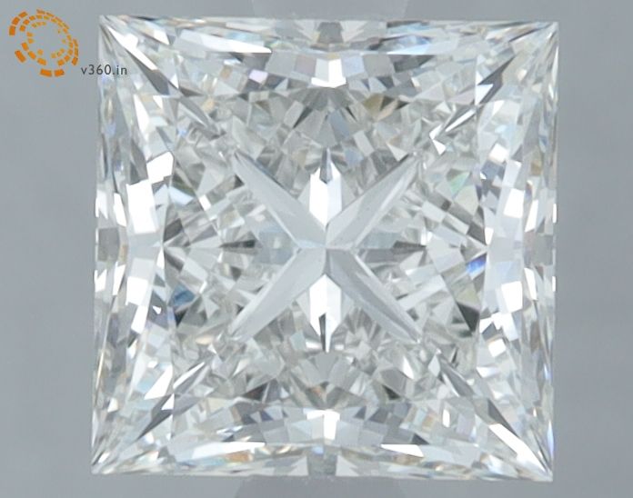 1.43 ct. princess Lab Grown Diamond front image