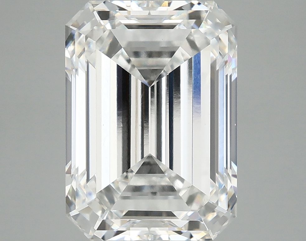 5.04 ct. emerald Lab Grown Diamond front image