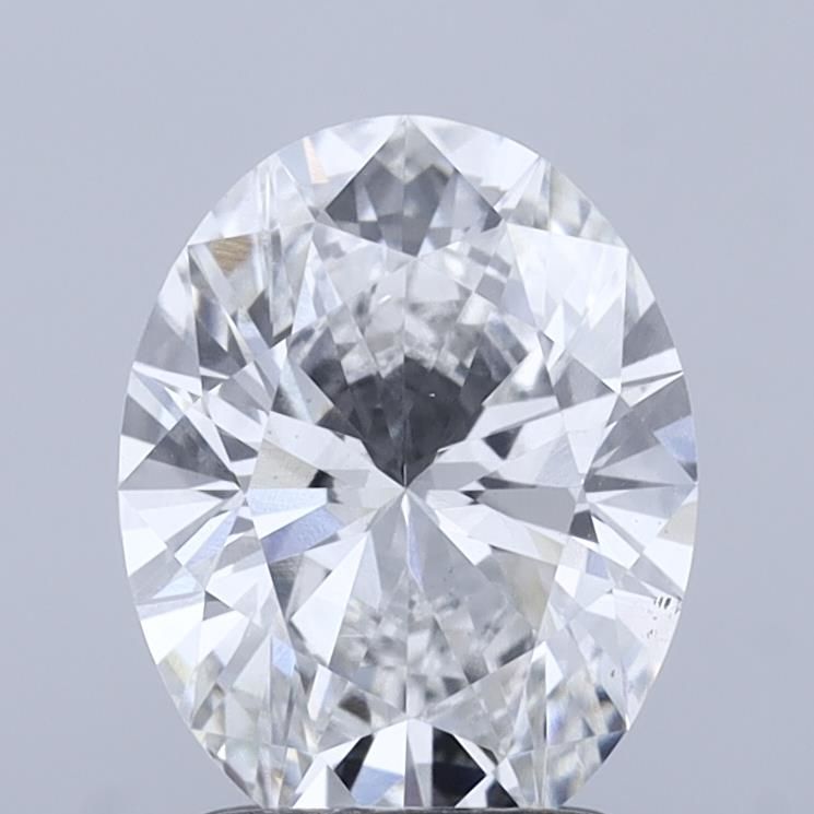 1.70 ct. oval Lab Grown Diamond front image