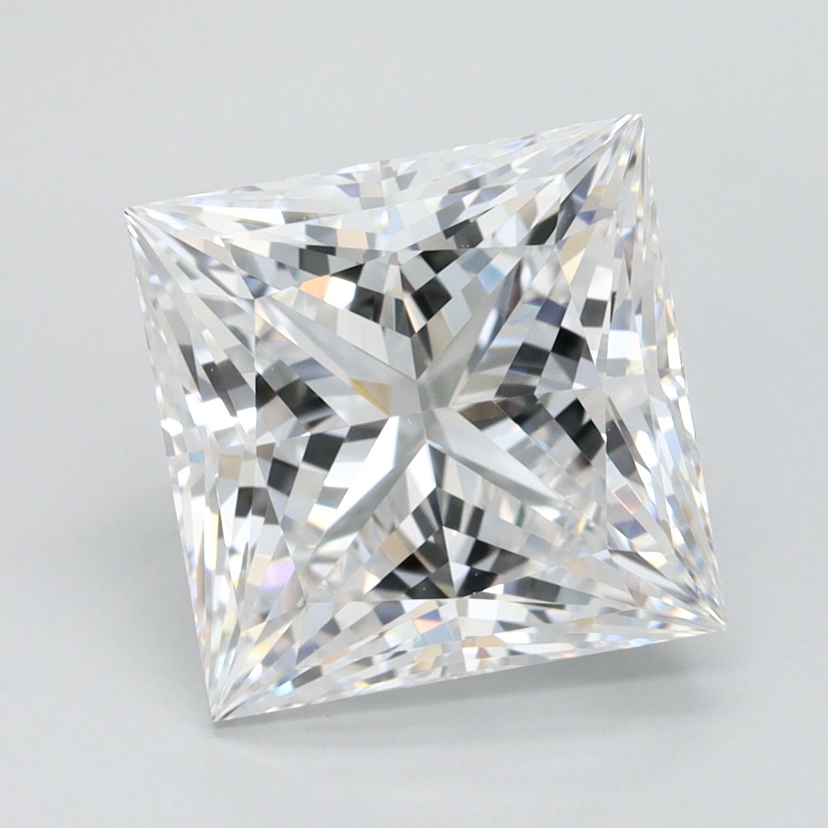4.17 ct. princess Lab Grown Diamond front image