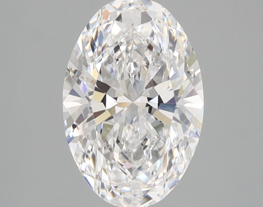 1.56 ct. oval Lab Grown Diamond front image