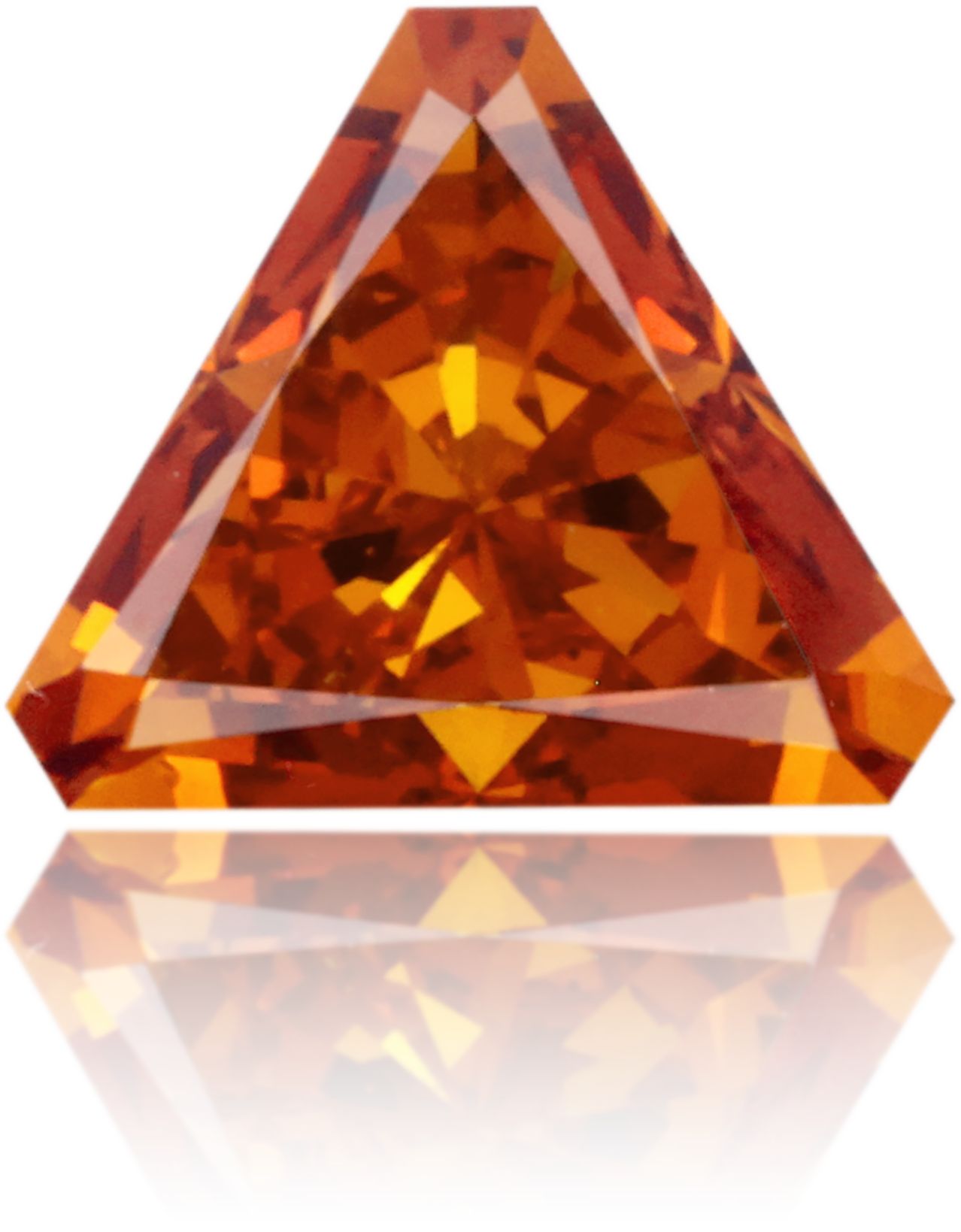Diament 0.86 ct Fancy Deep Orange/SI2