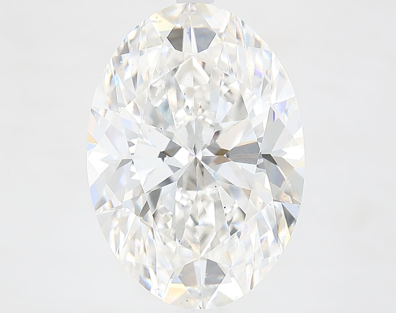 7.01 ct. oval Lab Grown Diamond front image