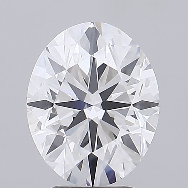 4.02 ct. oval Lab Grown Diamond front image