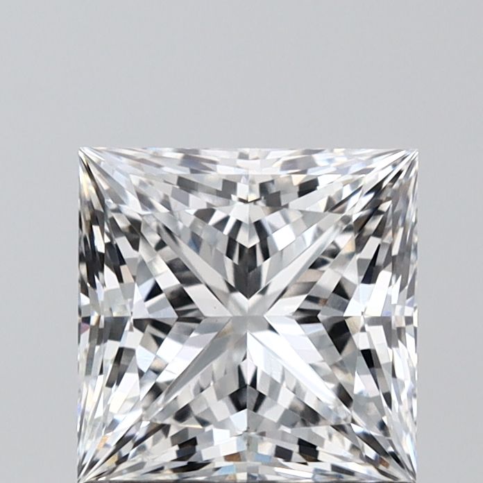 1.28 ct. princess Lab Grown Diamond front image
