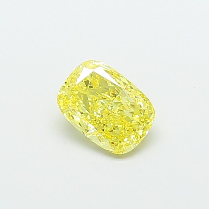 1.05 CT Fancy Intense Yellow CUSHION MODIFIED