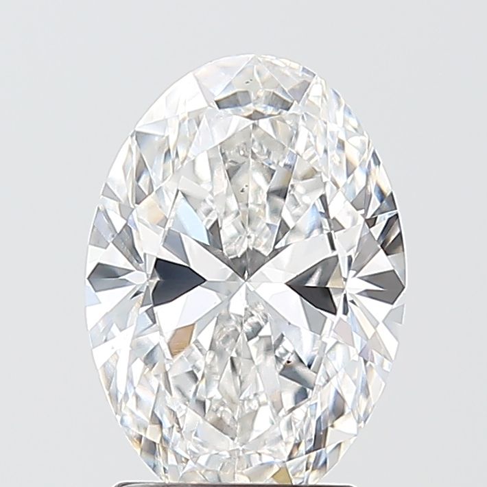 2.00 ct. oval Lab Grown Diamond front image