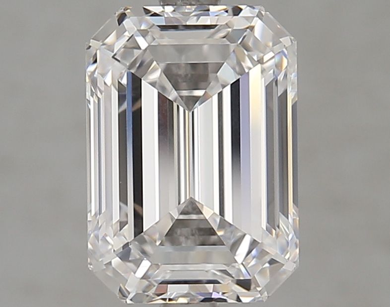 Diamant Émeraude 3.11 ct - Couleur D - Pureté VVS2