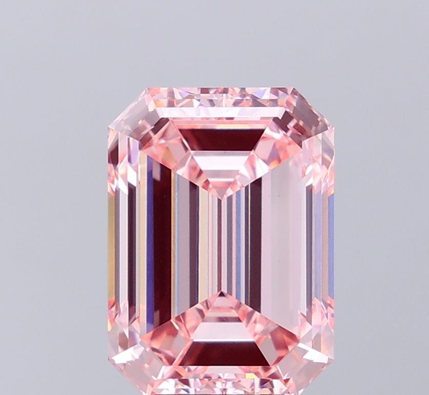 5.02 ct. emerald Lab Grown Diamond front image