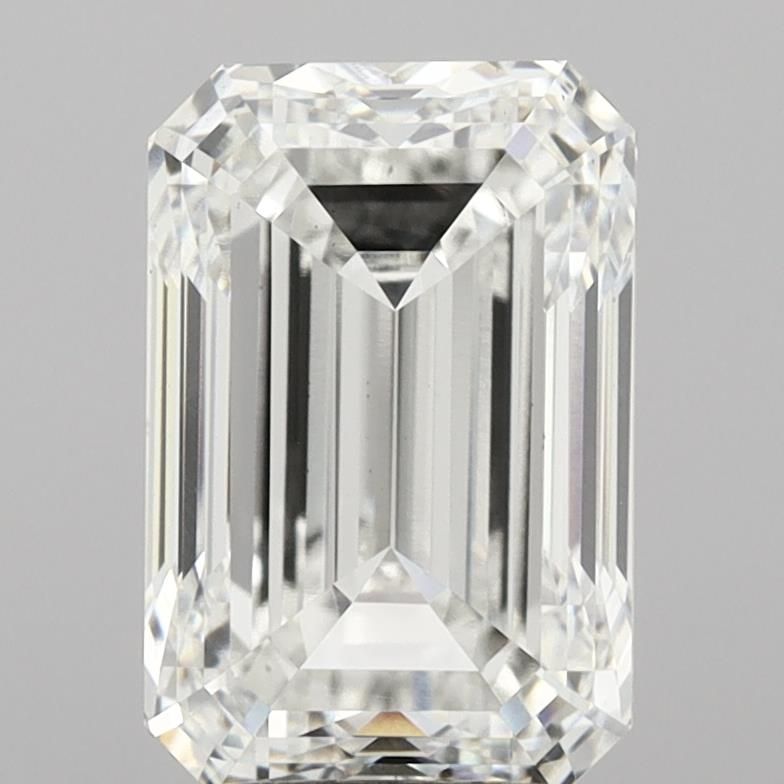 3.76 ct. emerald Lab Grown Diamond front image