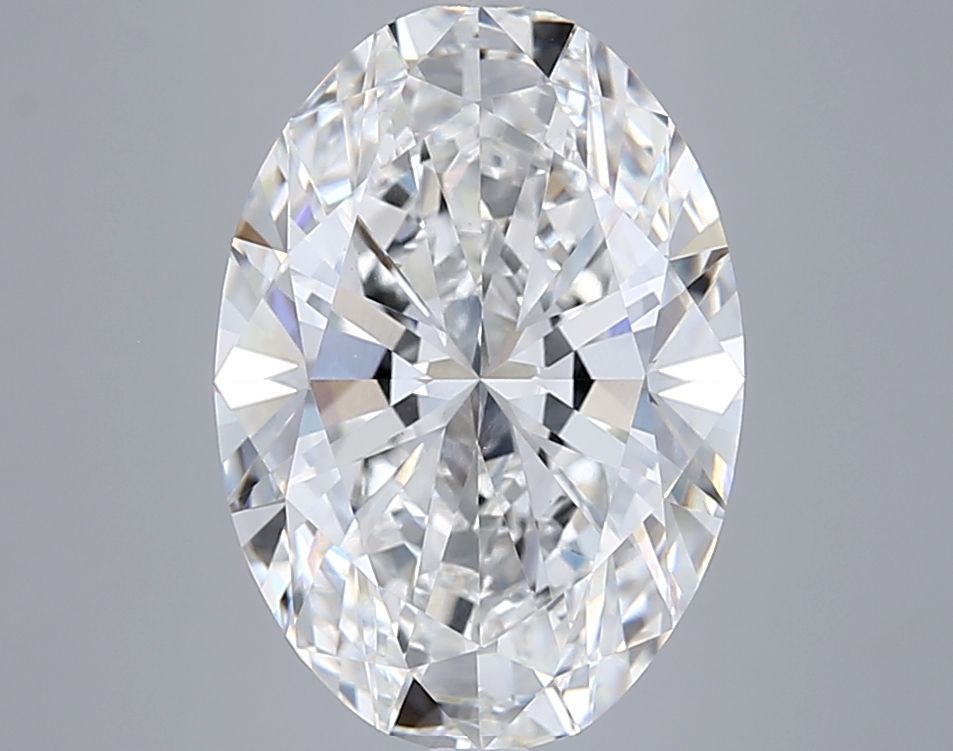8.03 ct. oval Lab Grown Diamond front image