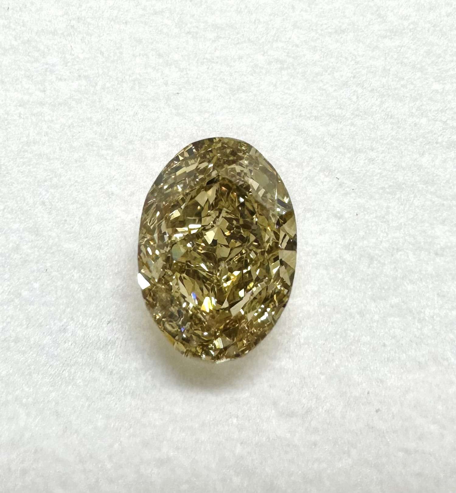 Diament 1.85 ct Fancy Deep Brownish Yellow/VVS2