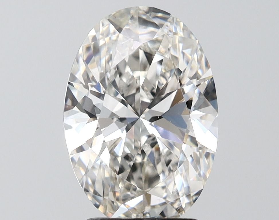 2.93 ct. oval Lab Grown Diamond front image