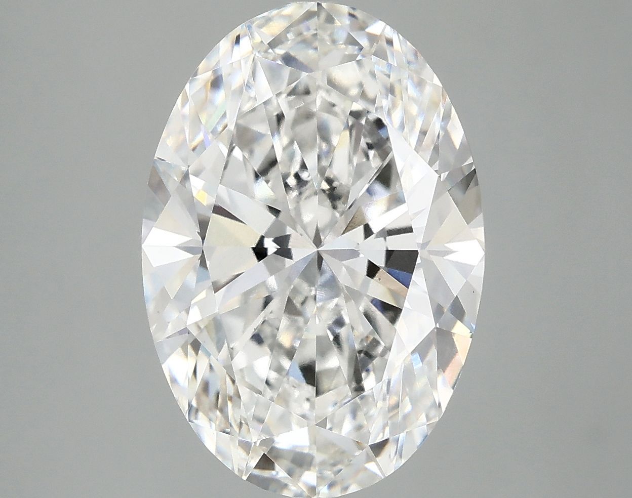4.86 ct. oval Lab Grown Diamond front image