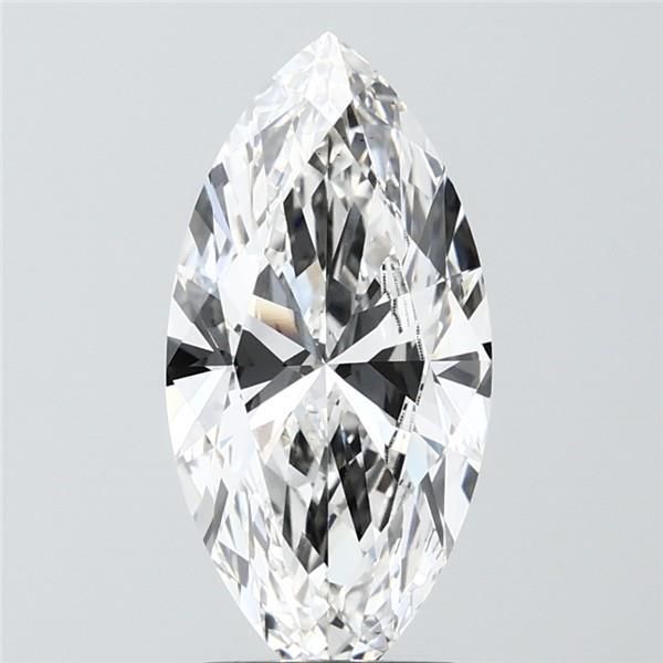 2.50 ct. marquise Lab Grown Diamond front image