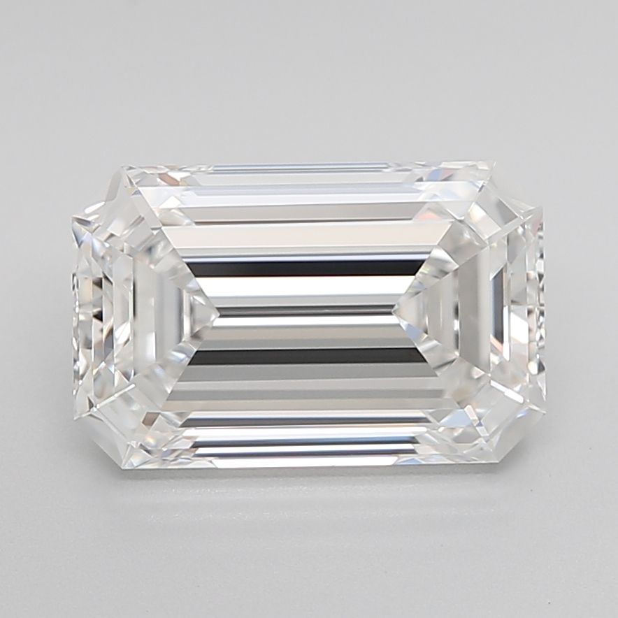 3.64 ct. emerald Lab Grown Diamond front image