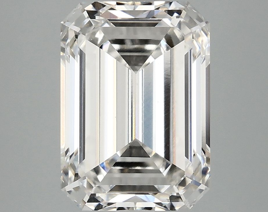 3.74 ct. emerald Lab Grown Diamond front image