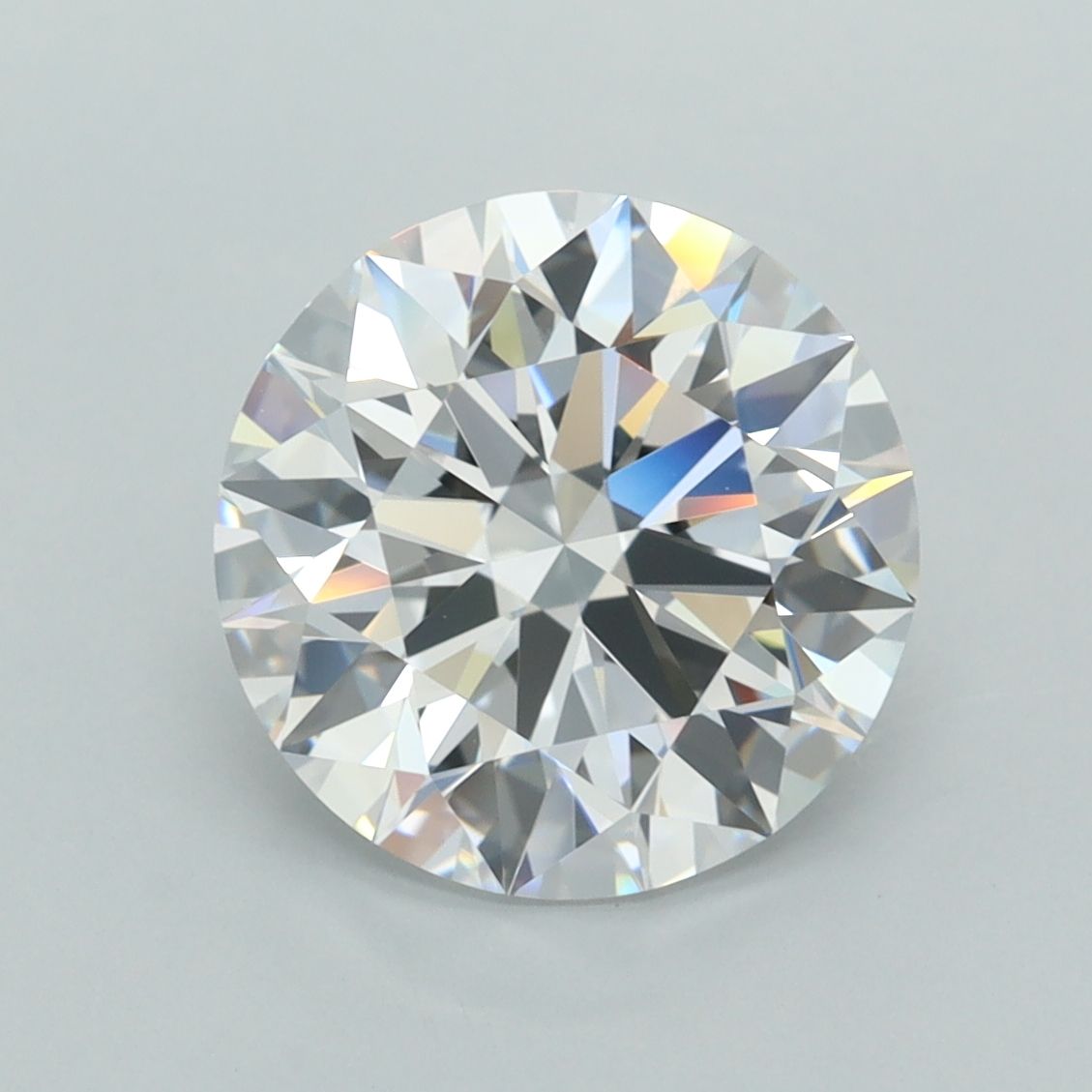 3.85 ct. round Lab Grown Diamond front image