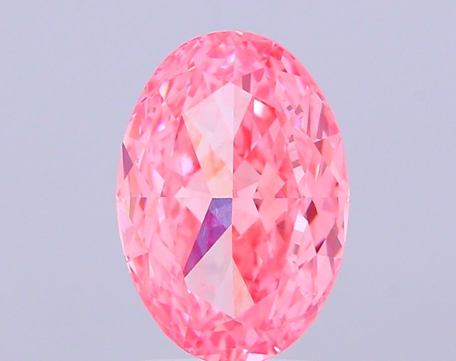 2.80 ct. oval Lab Grown Diamond front image