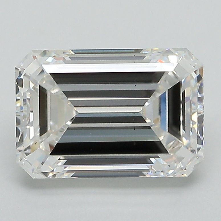 2.53 ct. emerald Lab Grown Diamond front image