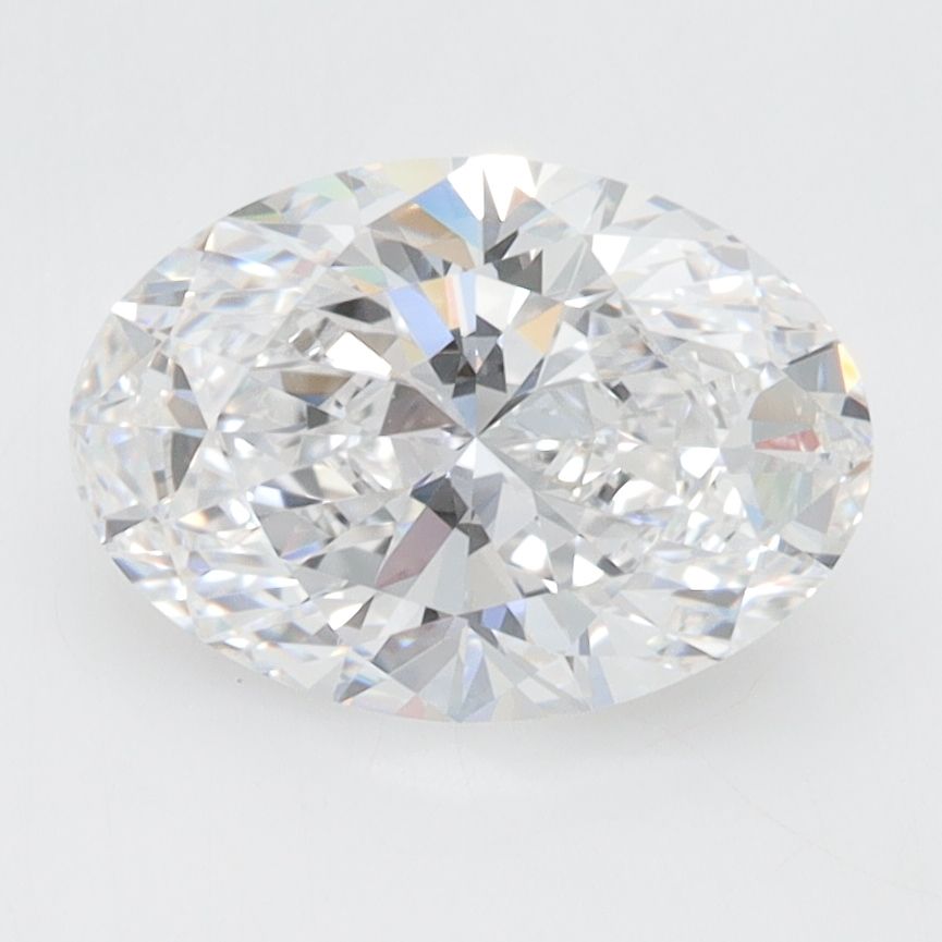 2.02 ct. oval Lab Grown Diamond front image